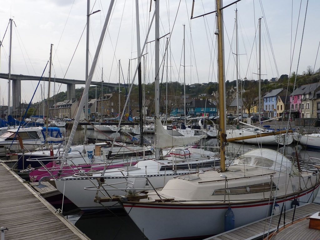 port de Saint-Brieuc dans les Côtes-d'Armor